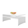 Hanah Home Mesa de Centro Blanco Diamante